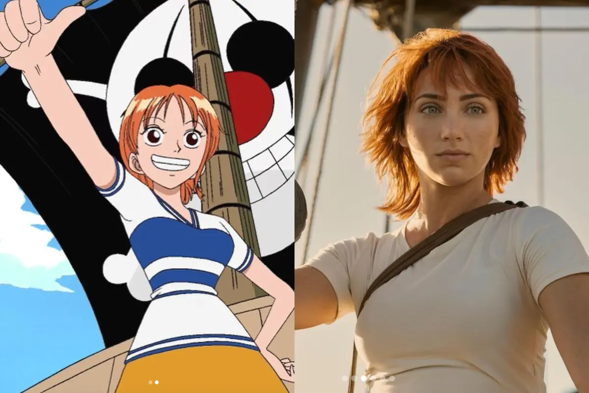 ▲艾蜜莉路德在《航海王》真人版影集中飾演娜美，卻被部分網友嫌棄，認為她和動畫版娜美的豐滿身材有些落差。（圖／翻攝自艾蜜莉路德IG）