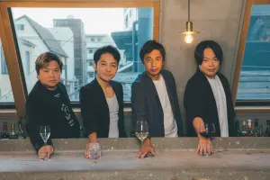 ▲「鶯谷愛樂樂團」Isakick(左起)、柏原收史、德井義實、西部好範將來台。(圖/風雲飛影藝) ▲「鶯谷愛樂樂團」Isakick(左起)、柏原收史、德井義實、西部好範將來台。(圖/風雲飛影藝)
