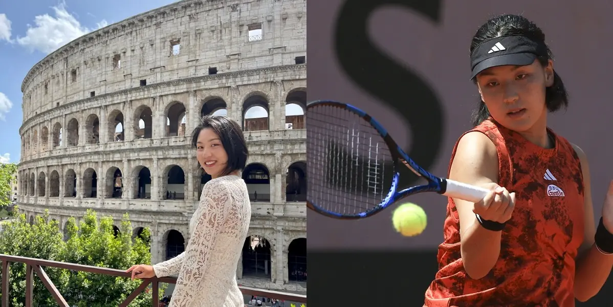 ▲中國大陸網球女將王欣瑜有「中國莎娃」的稱號，除了外型亮麗之外，球技也不含糊，曾在大滿貫賽單雙打都打進16強。（圖／美聯社／達志影像）