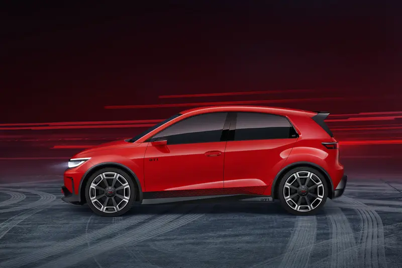 ▲ 傳統高性能圖騰與新能結合 ─ Volkswagen將展出ID. GTI Concept 
