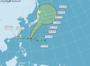 海葵颱風清晨5：30解除陸上警報！鴛鴦估今生成　可能路徑出爐　
