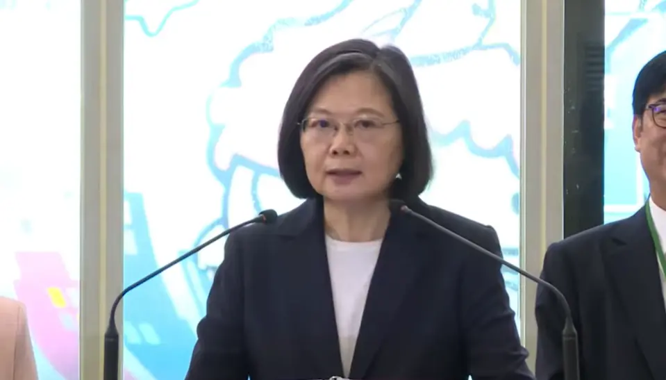 ▲蔡英文率團訪問非洲友邦史瓦帝尼。（圖：總統府發言人YouTube）