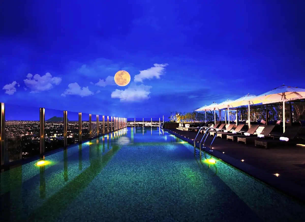 ▲觀光署統計，國內中秋連假訂房率創下今年新低，加上出國旅遊人次眾多，不少人認為台灣住宿費用昂貴受到教訓掀起熱議。宜蘭礁溪知名飯店揭「中秋住宿率」，認了有落差。（圖／晶泉丰旅提供）