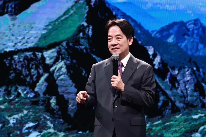 ▲民進黨總統參選人賴清德舉行「國家希望工程」首場發表會。(圖/記者葉政勳攝,2023.09.06)