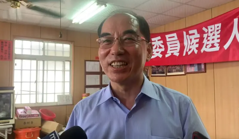 ▲陳癸佑強調不會主動退黨,「要開除黨籍,就讓他們依相關規定處理。」(圖/記者顏幸如攝,2023.09.06)