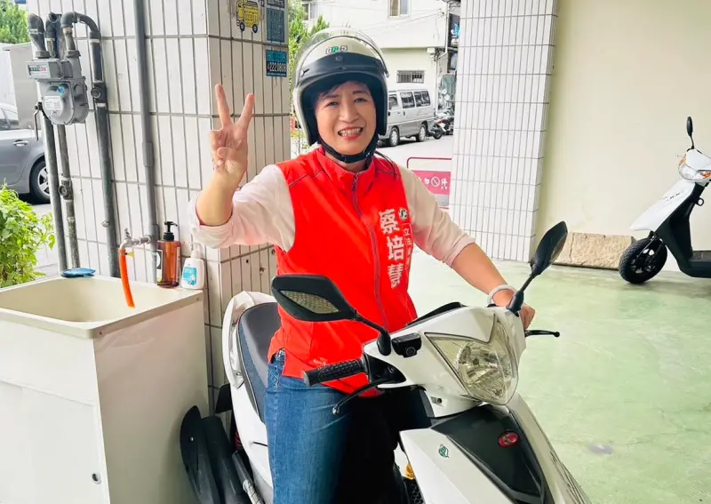 ▲蔡培慧甫就任立委不到半年,積極投入連任選舉。(圖/翻攝蔡培慧臉書,2023.09.06)