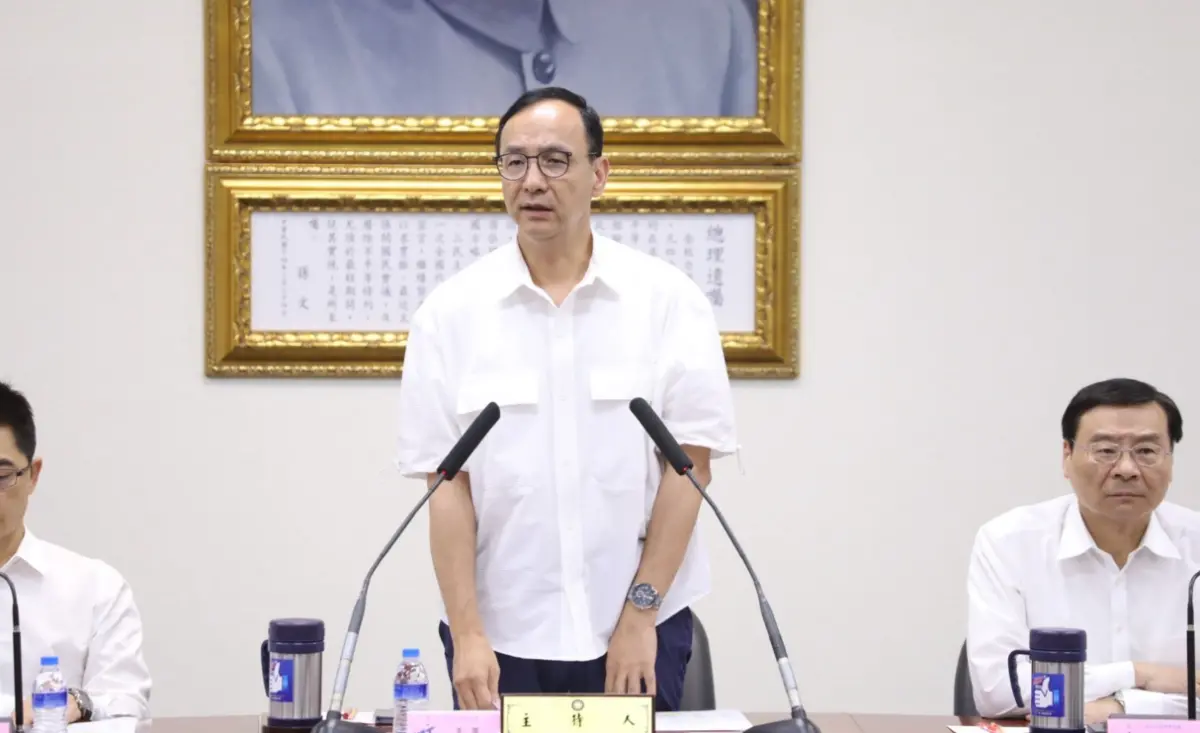 ▲朱立倫批民進黨不顧食安，只有政黨輪替台灣才會更好。（圖／資料照片）