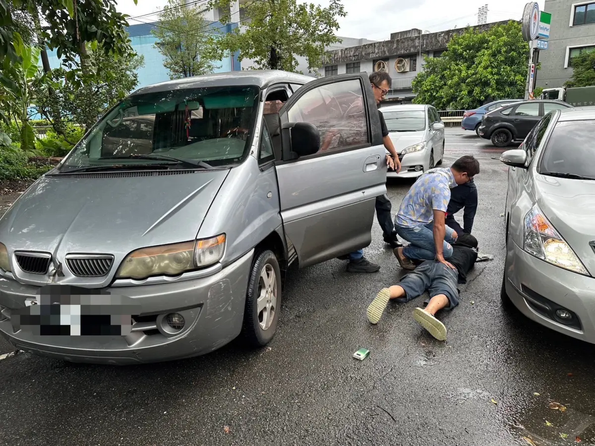 ▲警方循線將陳男逮捕到案。（圖／翻攝畫面）