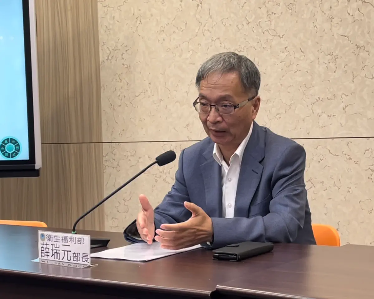 ▲衛福部長薛瑞元今（1）日指出，健保總額成長率達4.7%，主要與護理人員夜班費、新藥相關預算有關。（資料照／記者林志怡攝，2023.09.06）