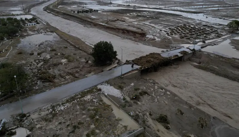 ▲由暴雨引發的洪水在希臘、土耳其和保加利亞已造成至少11人死亡。（圖／美聯社／達志影像）