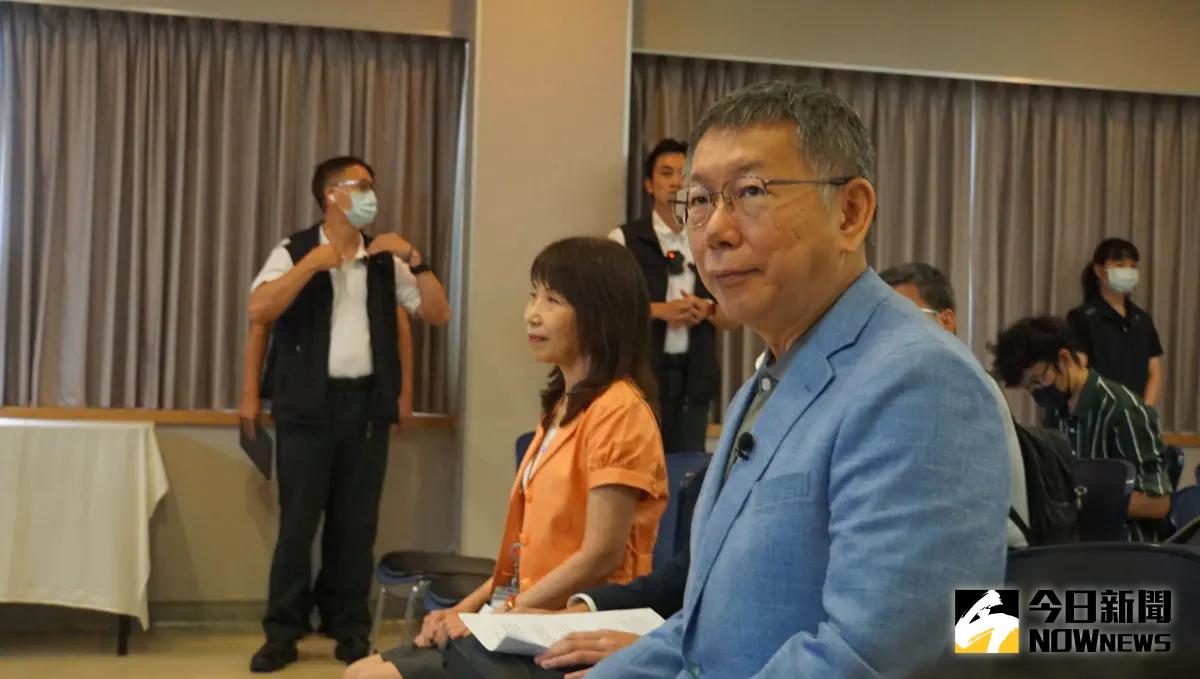 ▲民眾黨總統參選人柯文哲召開醫療政策記者會談代理孕母與安樂死議題。（圖／記者呂炯昌攝，2023.09.07）