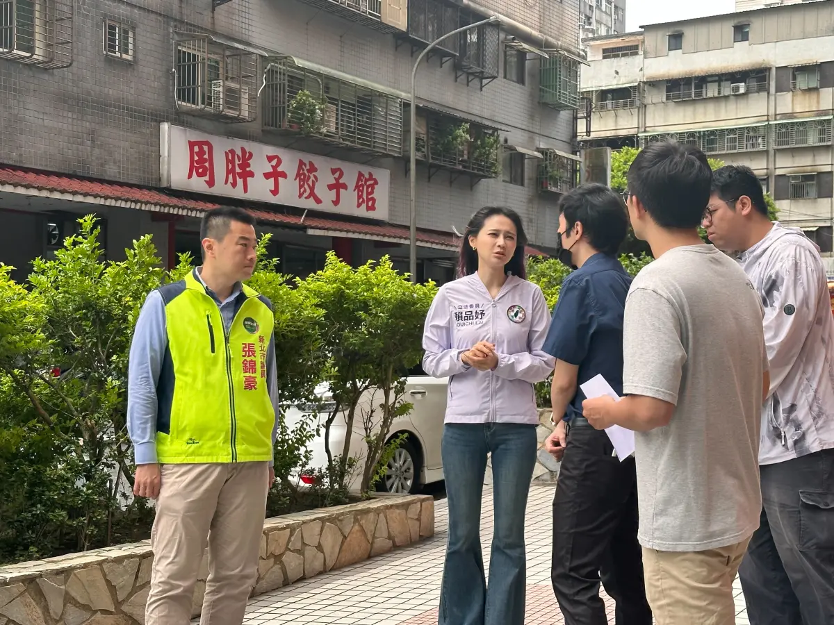 ▲議員張錦豪表示與立委賴品妤辦理汐止區新興路口會勘，未料新北市府臨時請假也不派代理人，屢遭臨時放鳥。（圖／張錦豪服務處提供）