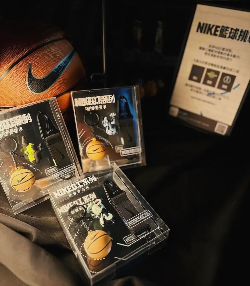 ▲Nike小籃球送給你！摩曼頓花花 NIKE Jordan 籃球體驗店專屬活動。（圖／摩曼頓提供）
