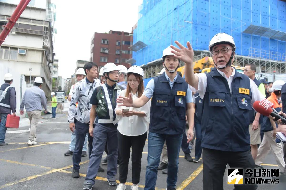 直播／基泰建設離譜施工害近4百人無家可歸 蔣萬安3度赴現場勘查 北市大直民宅塌陷 焦點 NOWnews今日新聞