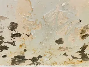 ▲1樓受災戶在今早開放進入取物時,拍下已變成地下室的內部慘照。(圖/陳先生授權提供) ▲1樓受災戶在今早開放進入取物時,拍下已變成地下室的內部慘照。(圖/陳先生授權提供)