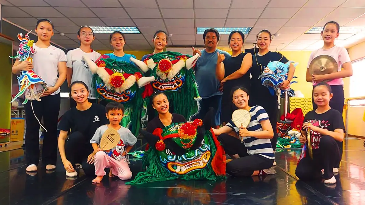 ▲吳登興與藝姿舞集團在臺南彩排916開幕表演活動。（圖／文化部文化資產局）