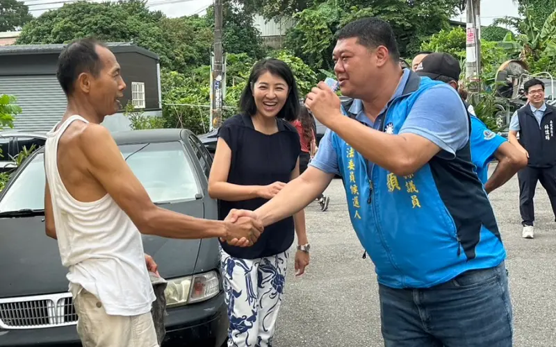 ▲許淑華力圖收復立委本命區，將自己的人脈傳承給游顥。（圖／游顥提供，2023.09.08）