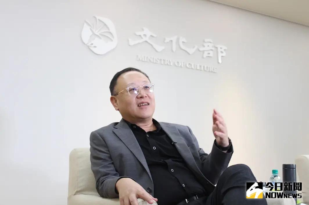 ▲文化部長史哲重視效率，甫上任就推動2個艱難法案。（圖／記者嚴俊強攝）