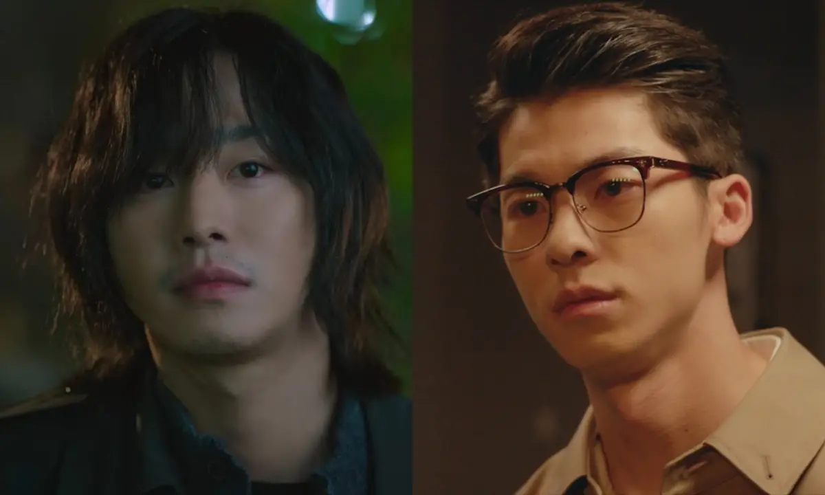 ▲改編自台灣偶像劇《想見你》的韓劇《走進你的時間》中，安孝燮（左）飾演原版許光漢飾演的李子維。（圖／Netflix、Disney+）