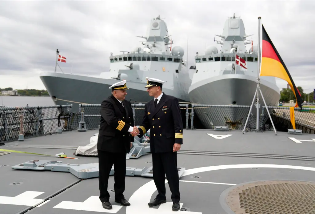 ▲西方盟國8日起在波羅的海參與德國主導的「北部海岸23號」（Northern Coasts 23）海軍演習。（圖／美聯社／達志影像）