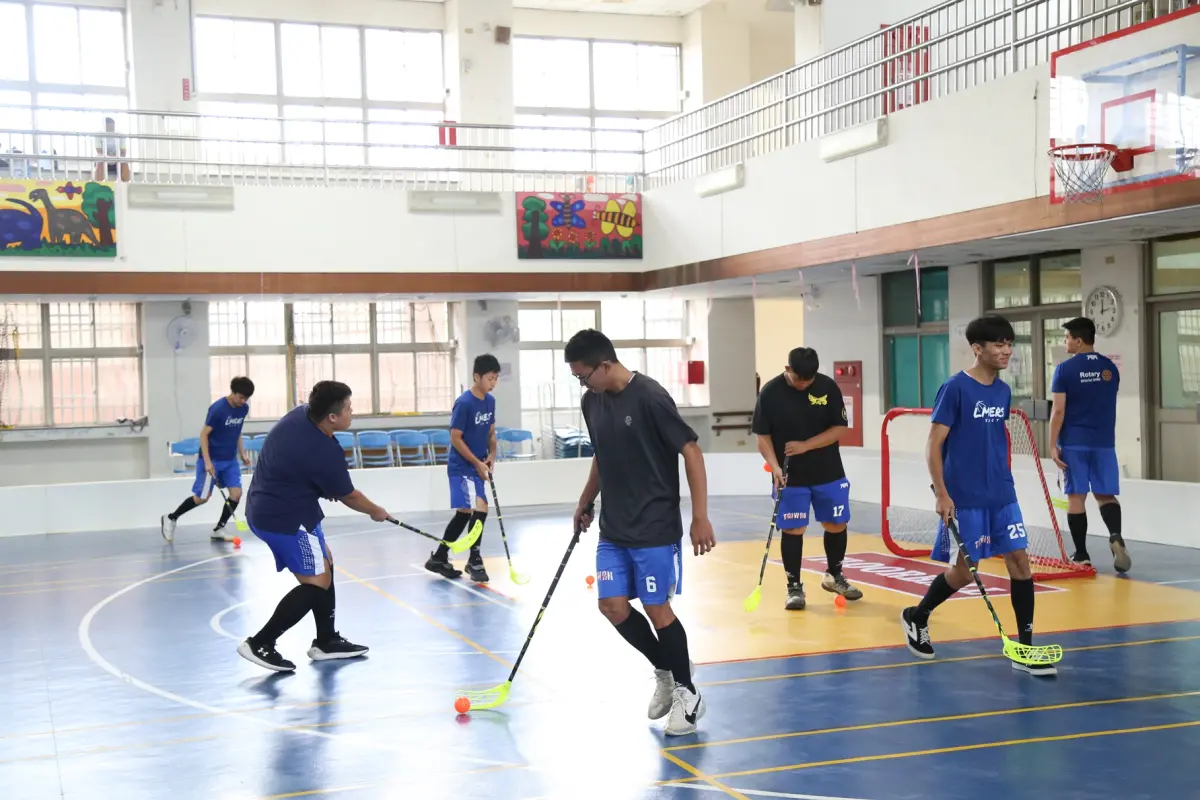 ▲球員賽前的熱身（圖／嘉義市政府提供）