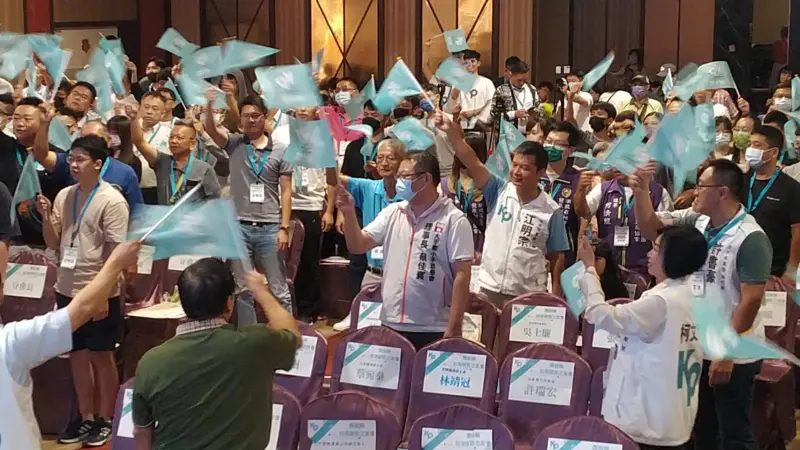 ▲數百支持者參與南投選哲之友會成立大會。(圖/民眾黨南投縣黨部提供,2023.09.10)