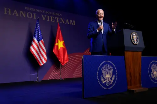 拜登親自出馬！越南宣布與美關係升至最高　確立全面戰略夥伴關係
