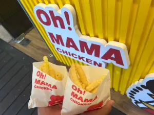 ▲Oh！MAMA Chicken美式炸雞，開學季優惠「波浪薯條買一送一」。（圖／Oh！MAMA Chicken 美式炸雞提供）