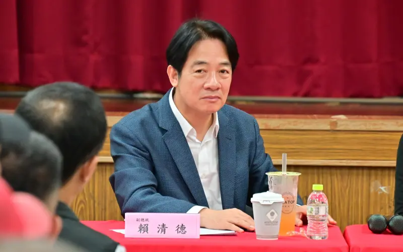 ▲賴清德今到南投縣名間鄉參與地方青農座談。(圖/記者顏幸如攝,2023.09.11)