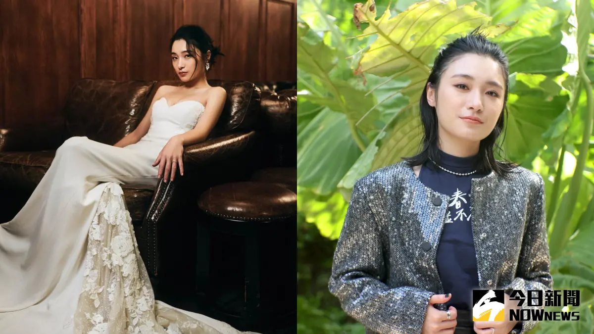 ▲《青春並不溫柔》主演葉曉霏，才剛拿下北影新人獎，又爆閃婚嫁給自己。（圖／翻攝自葉曉霏Instagram、記者陳明中攝影）