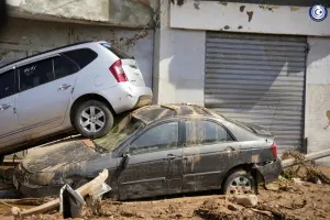 影／利比亞「災難性洪水」死亡逾千　水壩被毀、大量居民遭沖走
