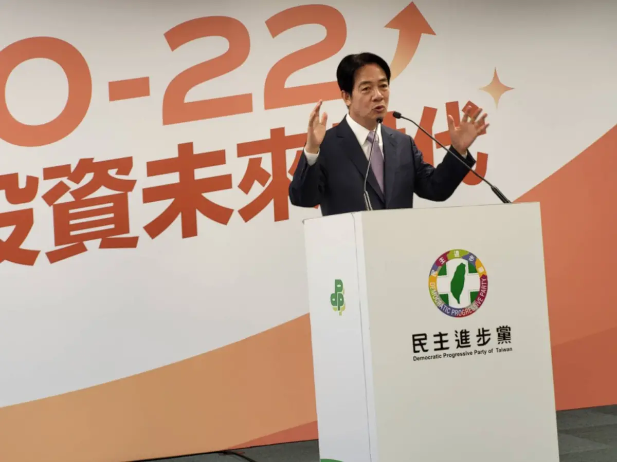 ▲美麗島電子報民調顯示，賴清德支持度仍是第一名。（圖／記者陳佩君攝，2023.09.12）