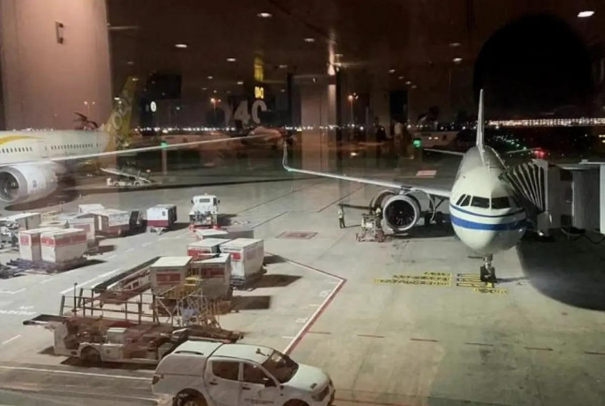 ▲中國國際航空公司從新加坡飛往中國成都的客機11日發生故障。（圖／翻攝自微博）