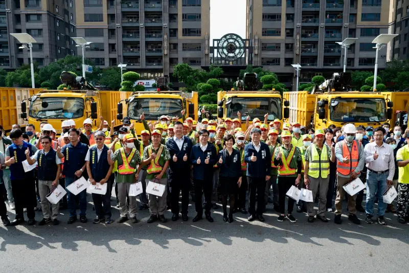 ▲海葵颱風重創台東,高雄市支援團隊於9月6日晚間趕赴台東支援,並於昨(11)日完成任務回到高雄。(圖/高雄市政府提供)