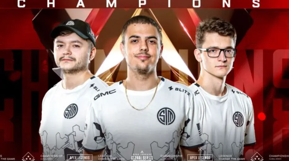 ▲11日凌晨開打的 Apex 英雄「ALGS冠軍賽」上演奇蹟劇情！由北美王者TSM「連續三把吃雞」奪得世界冠軍寶座，拿到60萬美元的獎金。（圖／翻攝《Apex英雄》官網）