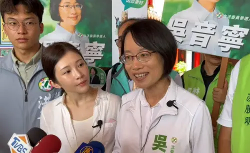 吳音寧空降台肥！白米炸彈客力挺：做事的人在第一時間總是有爭議
