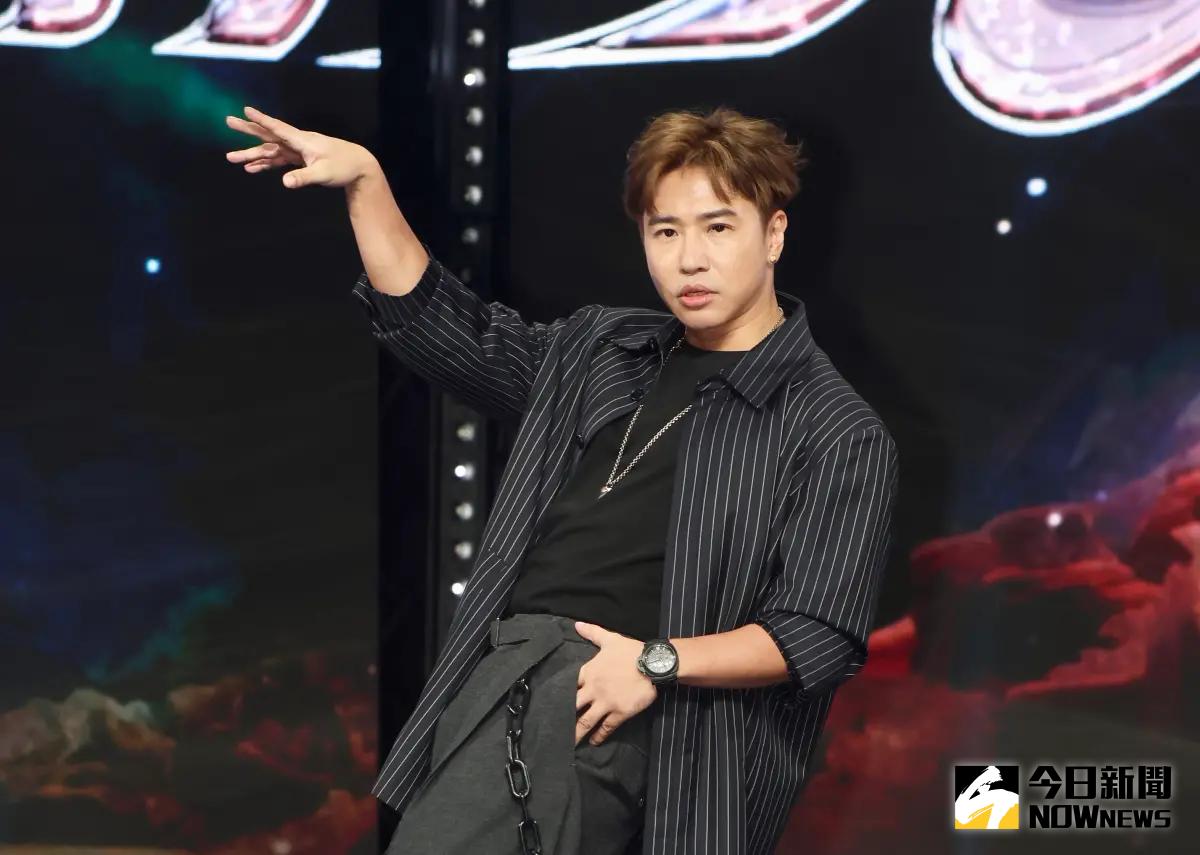 ▲歐漢聲在《未來少女》收官記者會宣布接下《原子少年2》的主持棒。（圖／記者陳明中攝）