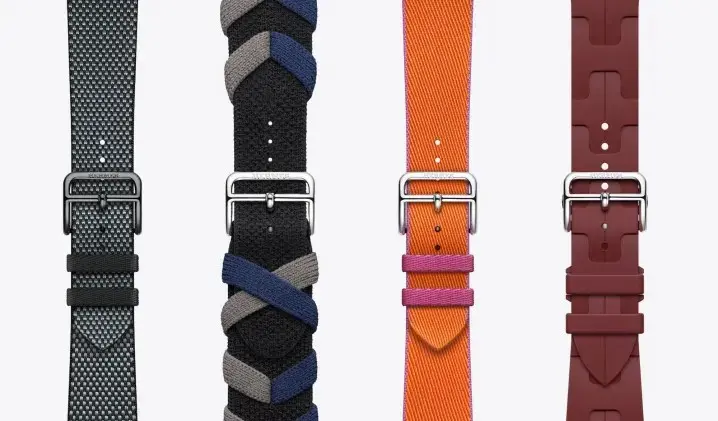 ▲蘋果官方在迎來新一代 Apple Watch Series 9後,更發表推出4款全新Apple Watch Hermès錶帶,外媒表示,雙方關係一如既往的堅固。(圖/擷取自蘋果官網)