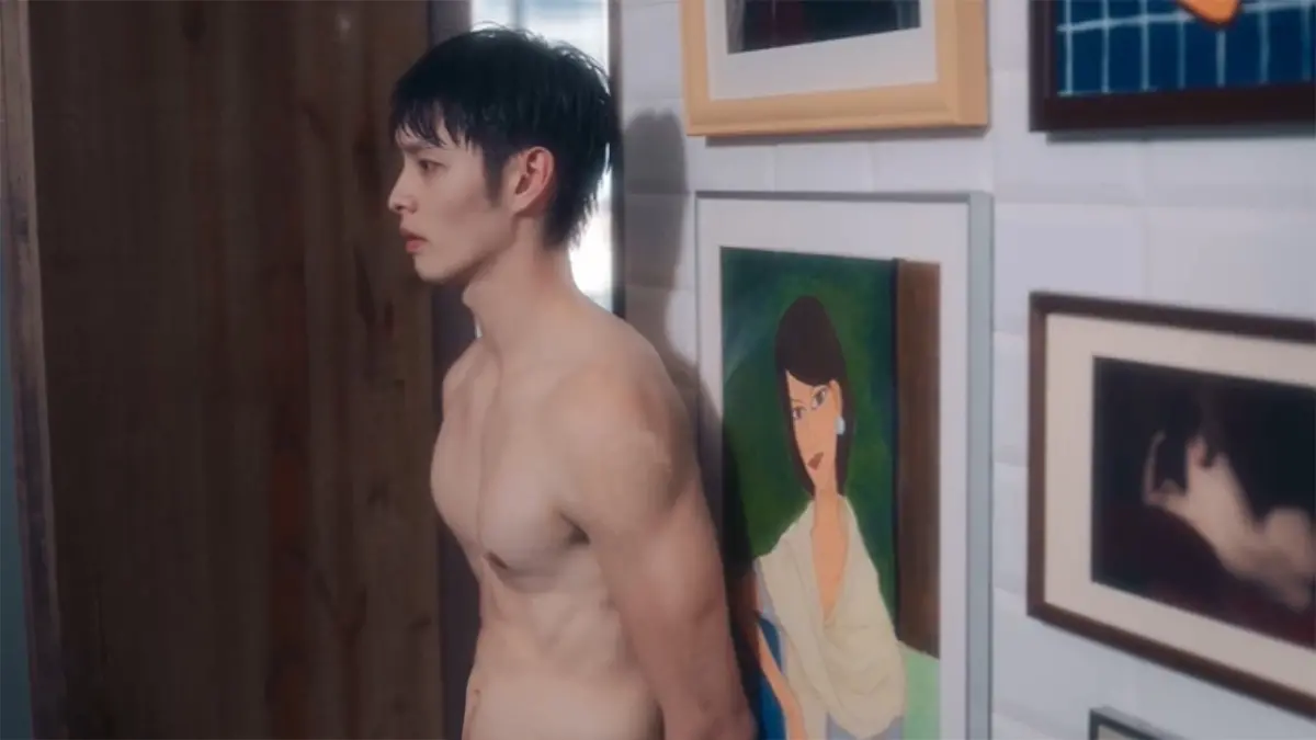 ▲曹佑寧在新戲《火星上的維納斯》愛和邵雨薇鬥嘴，放福利秀出超壯肌肉。（圖／CJ ENM HK提供）