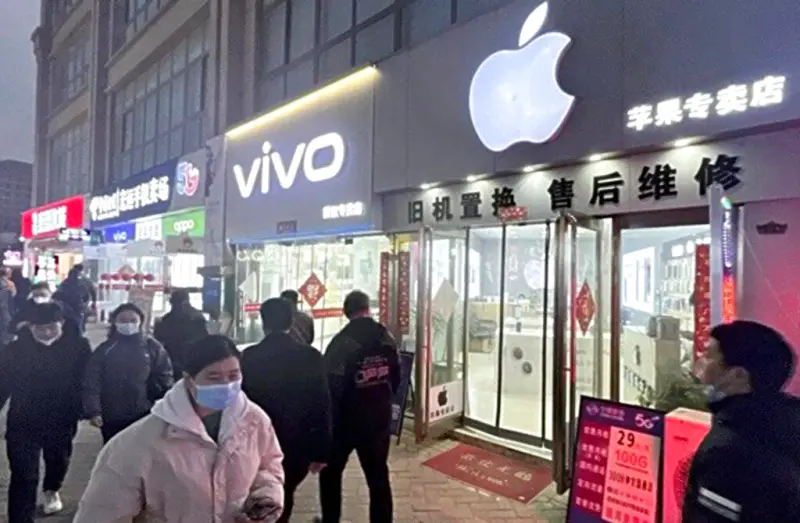 華為迎頭趕上！蘋果在中國市占率降至15.7%　華為銷量成長7成