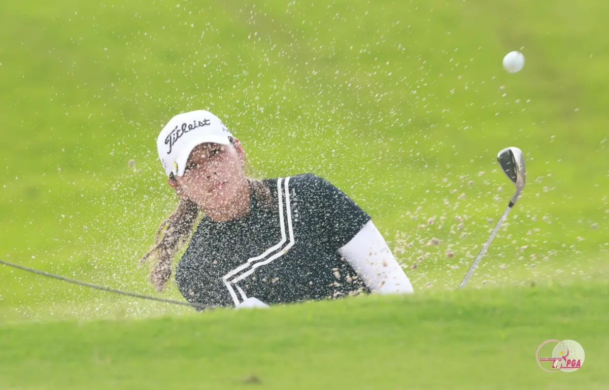 ▲第一回合職業選手王莉甯71桿(-1)暫列第一(官方提供)