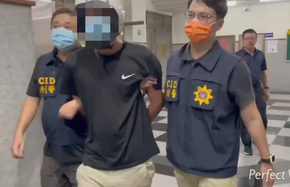 ▲高雄恐怖情人違反保護令持刀傷前女友案，法院認為，余嫌犯下殺人未遂重罪，且說詞避重就輕，有逃亡之虞等，裁定收押。(圖／記者郭凱杰翻攝)