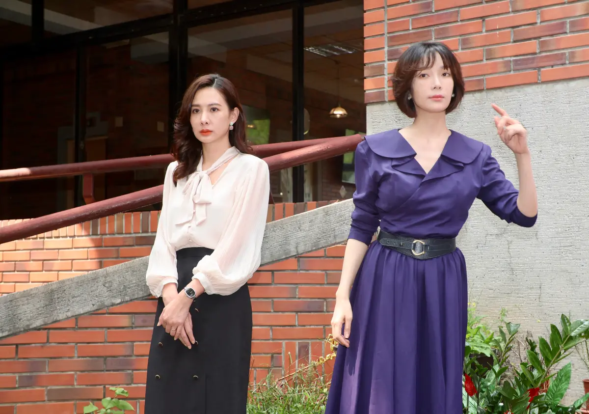 ▲金鐘獎準視后相見歡，安心亞（左）想牽牛走紅毯，蔡淑臻切心被朱軒洋當路人。（圖／記者陳明中攝）