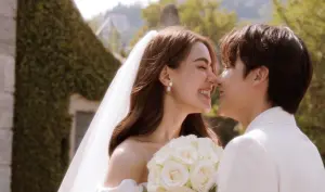 ▲泰國國民情侶舉辦婚禮，十分夢幻。（圖／翻攝自Instagram）