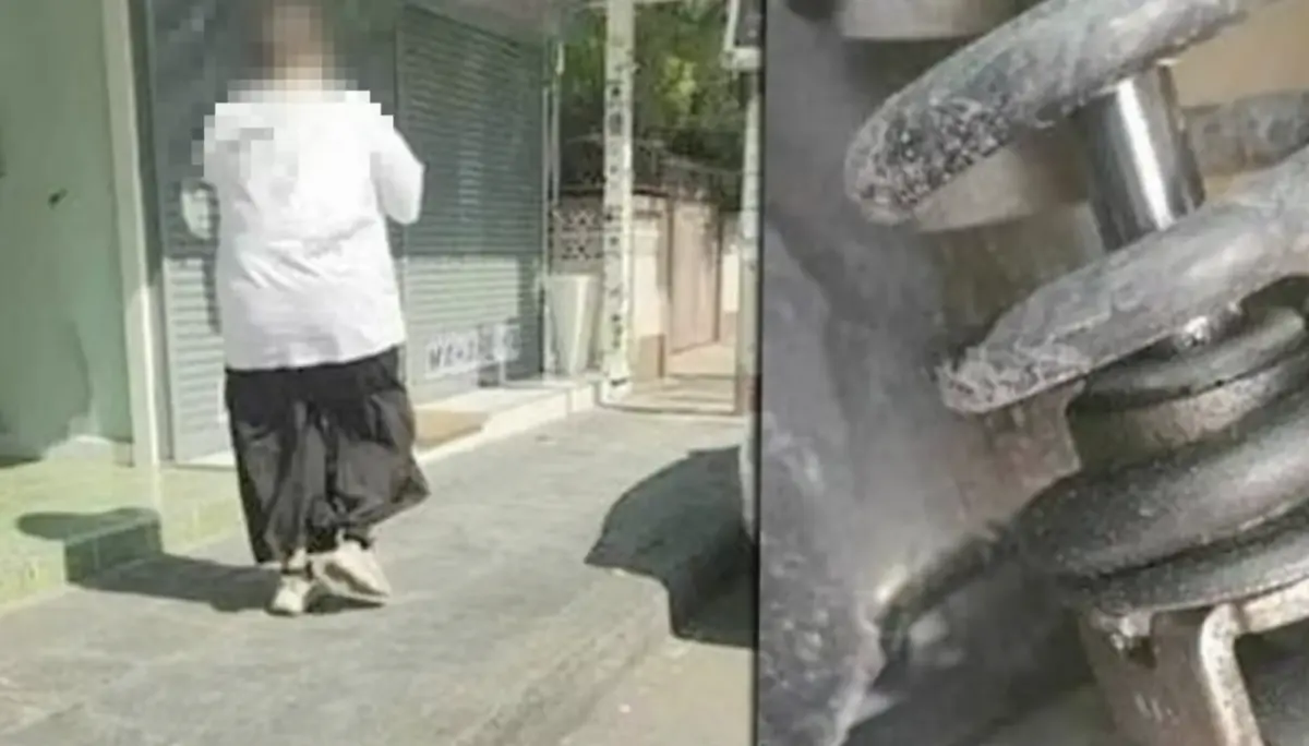 ▲泰國一名摩托車司機，日前指出自己不願意載太胖的客人是因為怕彈簧零件壞掉，引起網友們熱議。（圖／翻攝自臉書）