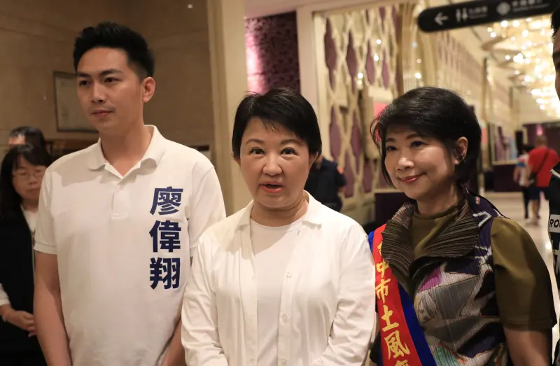 ▲盧秀燕不回應陳吉仲請辭傳聞,連講3次「現在最重要的是查蛋」。(圖/台中市政府提供,2023.09.17)