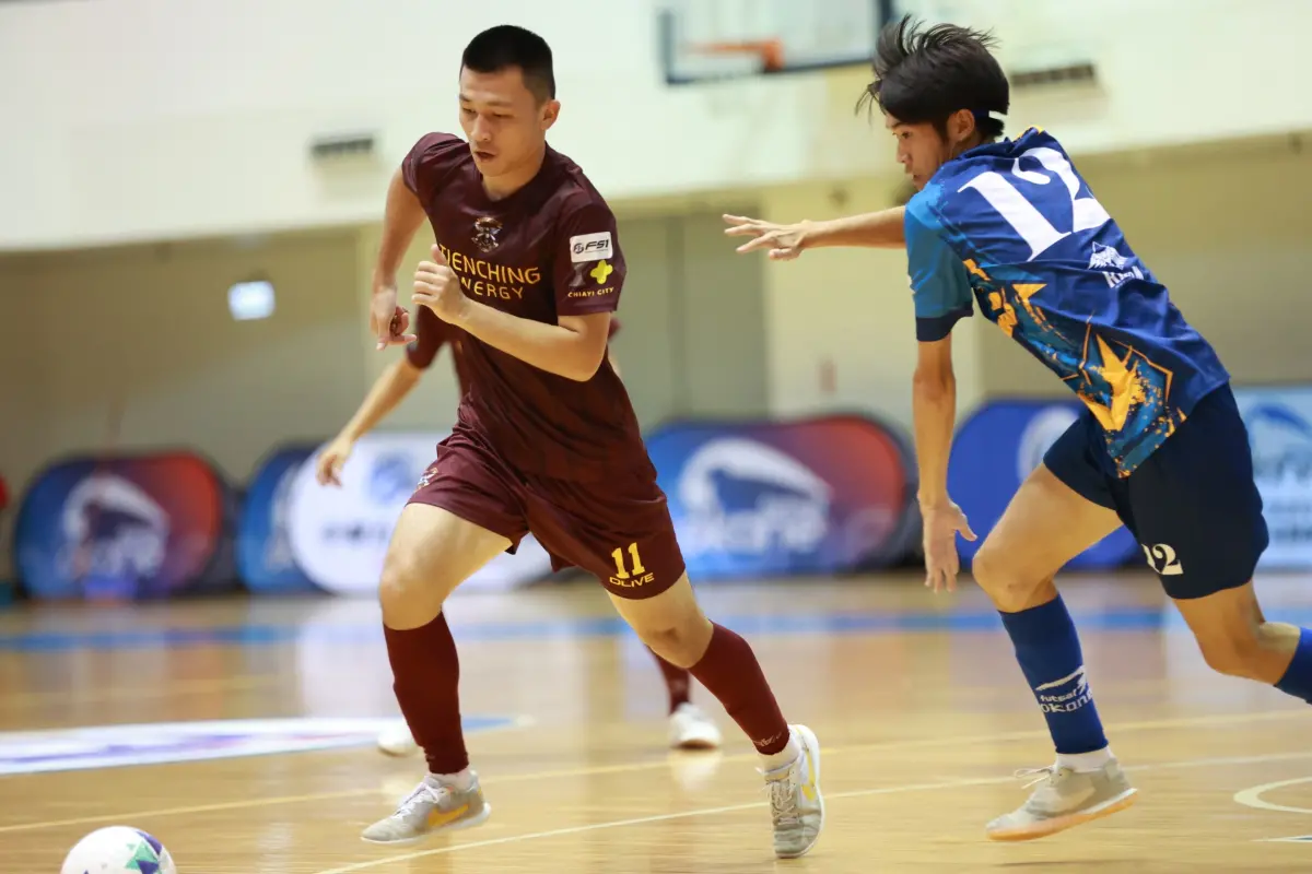 ▲ FS1聯賽在新竹市體育館進行第六輪賽程，保持不敗的嘉義市天晴遭到台北海洋雲豹頑強對抗，兩隊最終1比1戰平。官方提供