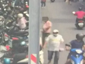 攤商腰包遭竊  台南警憑監視器揪竊嫌
