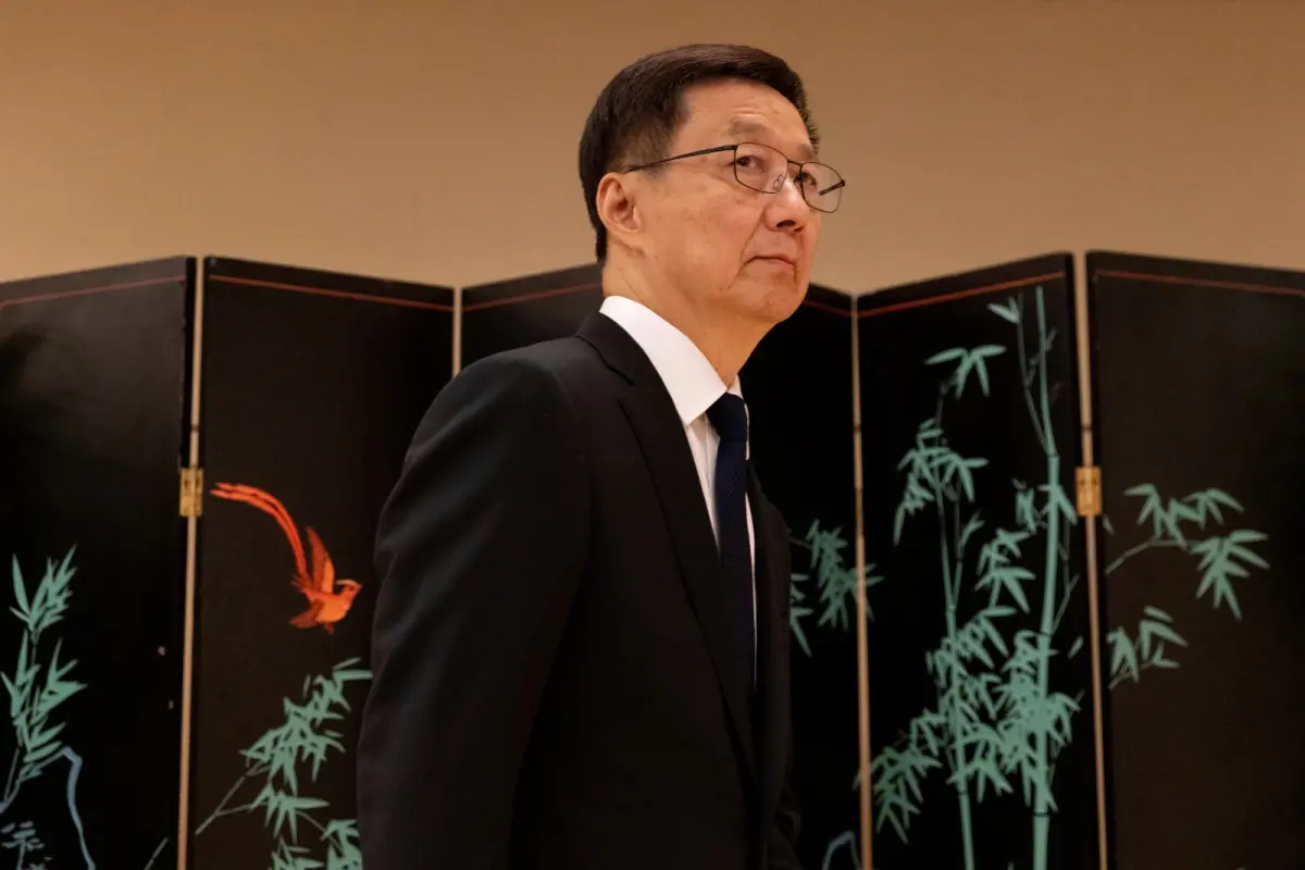 ▲中國國家副主席韓正（圖）將代表習近平，出席川普就職典禮。資料照。（圖／美聯社／達志影像）