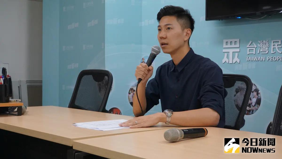 ▲民眾黨發言人李頂立表示，高虹安黨權停權部分包括選舉與被選舉權。（圖／記者呂炯昌攝，2023.09.19）